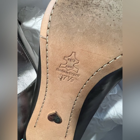 Alice + Olivia Dina Steel Patent heel 37 1/2 - Picture 5 of 6